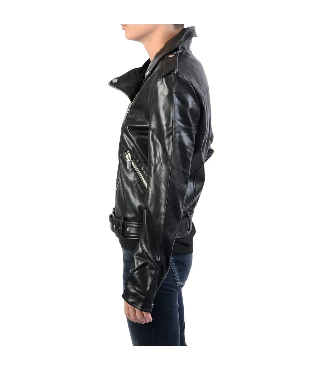 Veste NAKD Pu Leather Biker Jacket