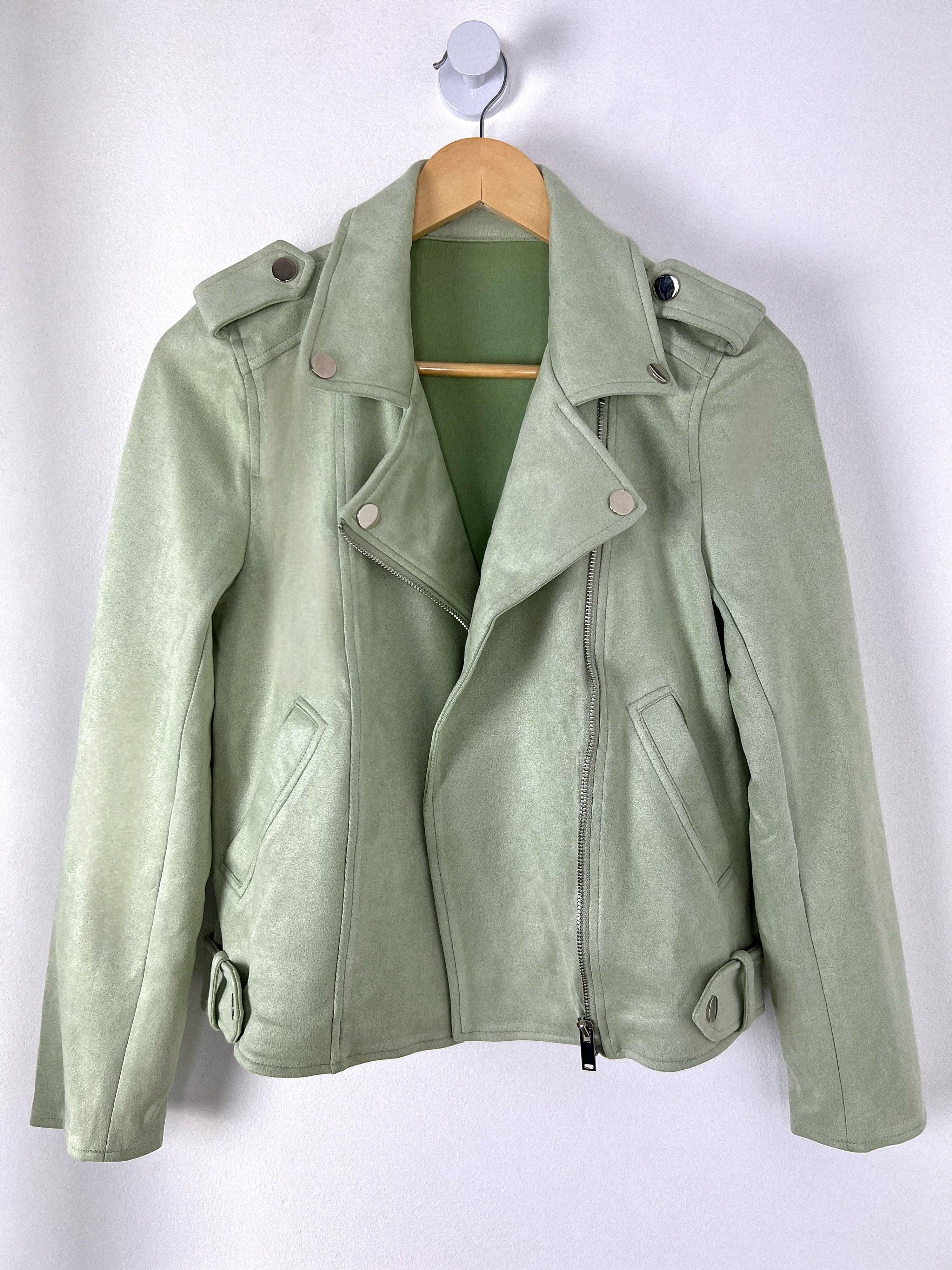 Veste perfecto vert : Laure