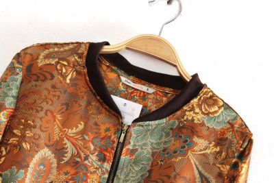 Veste pour femme fashion avec motif florale paisley bandana