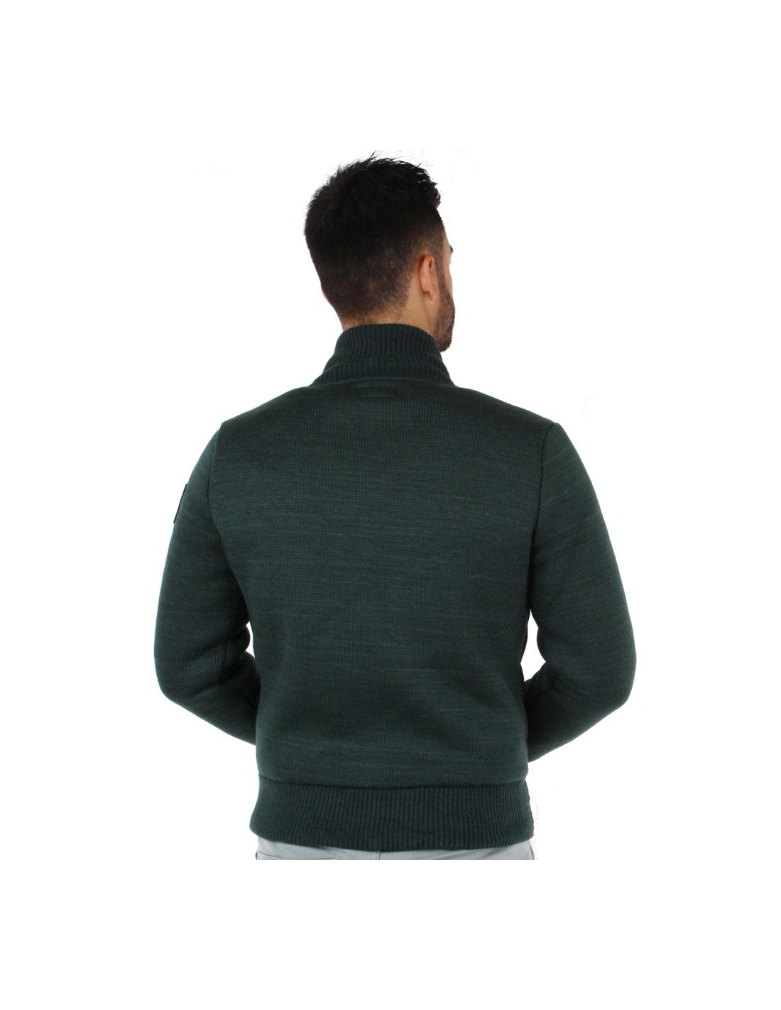 Veste Schott ref_jaj44638 Vert Foncé