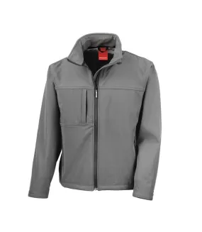 Veste softshell classic homme gris Result