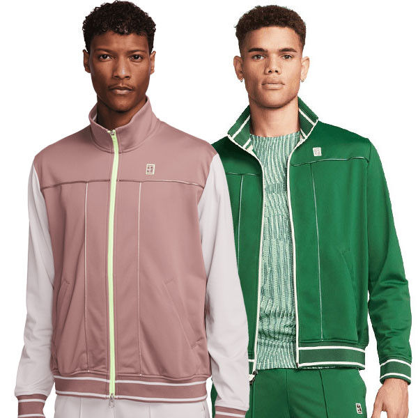 Veste tennis homme Nike Court Heritage 2024 - Couleurs vert ou parme